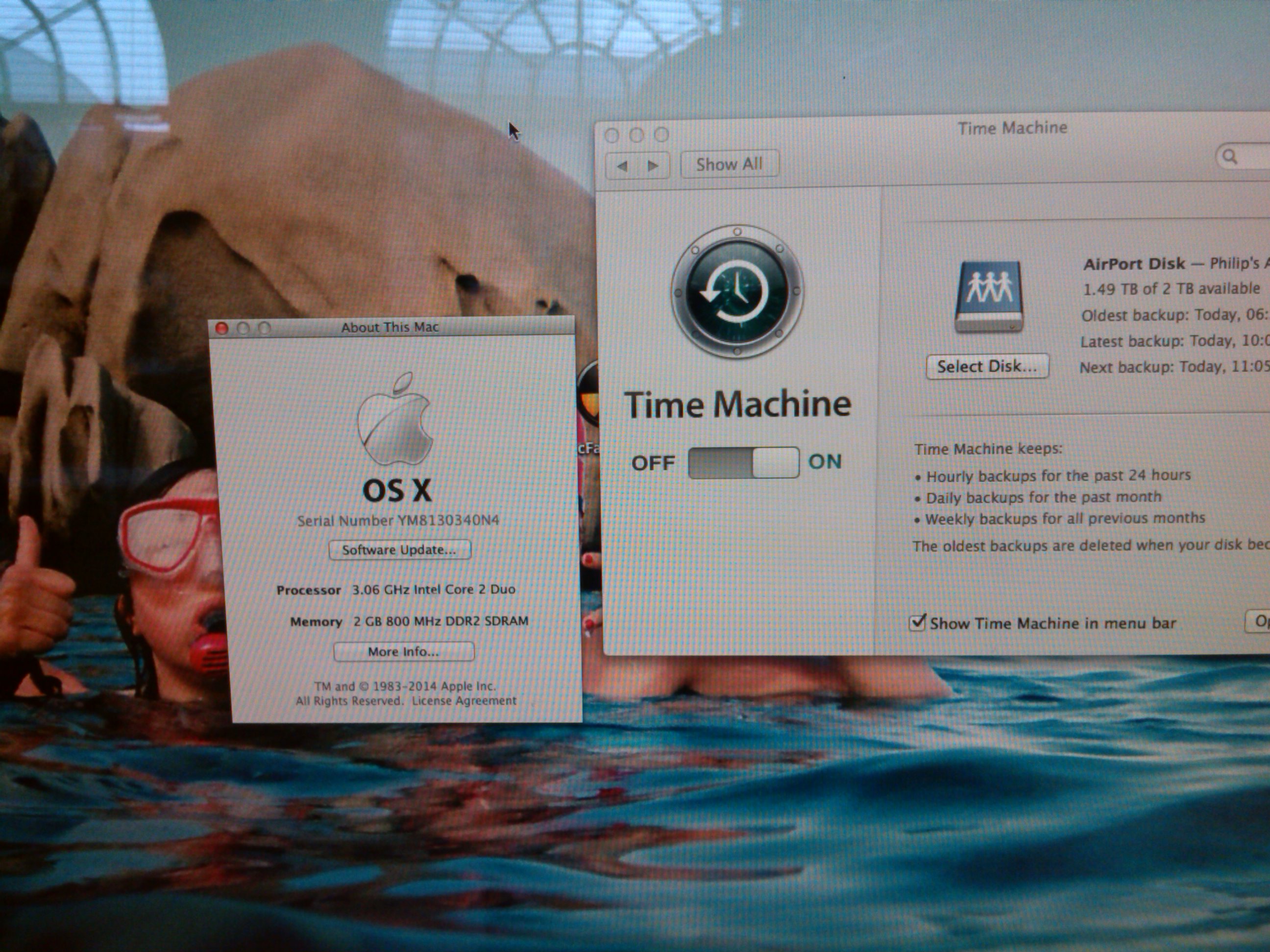 iMac -07 Apple iMac 2 TB Time Capsule Data Transfer