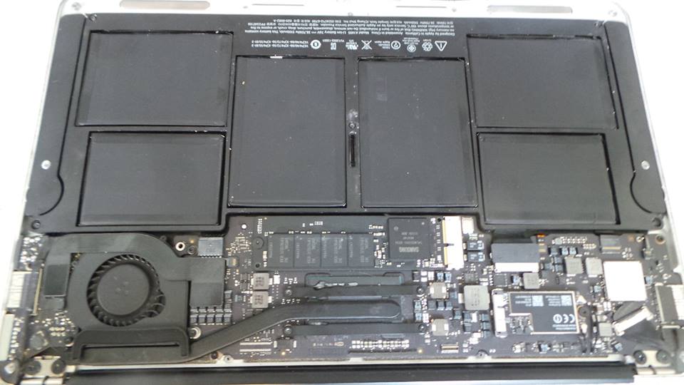 MacBook Air (11-inch, Mid 2013) A1465 MD712LL/A Liquid Damage Repair