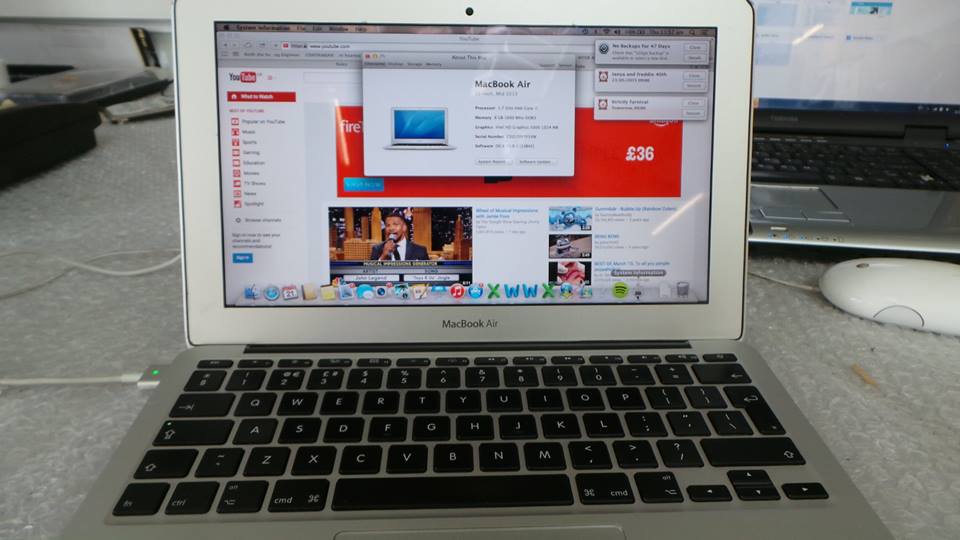 MacBook Air A1465 Liquid Damage Repair MacBook Air A1465 Liquid Damage Repair