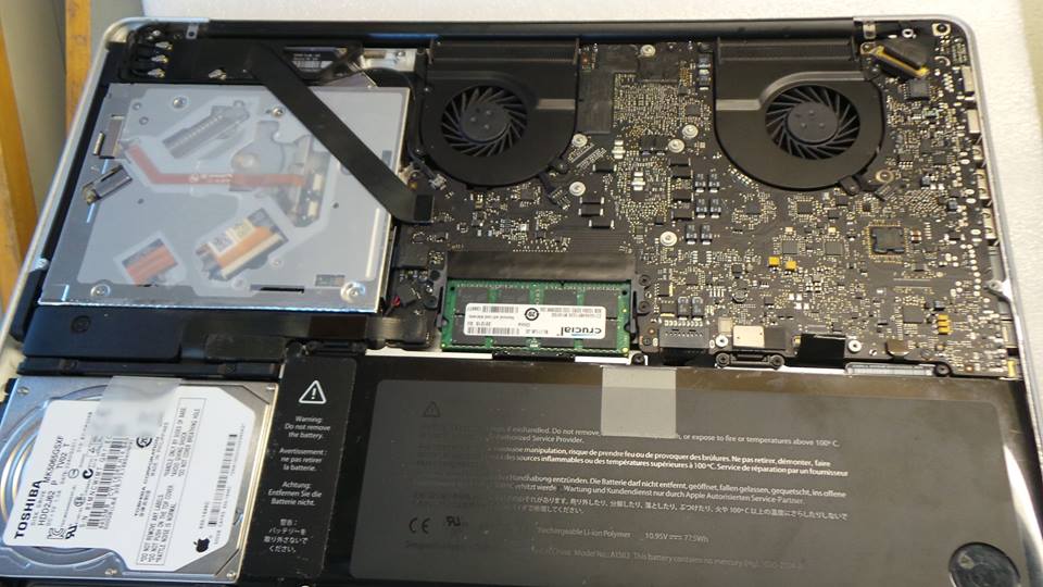 MacBook Pro A1286 Graphics Card Repair (15-inch, Late 2011)