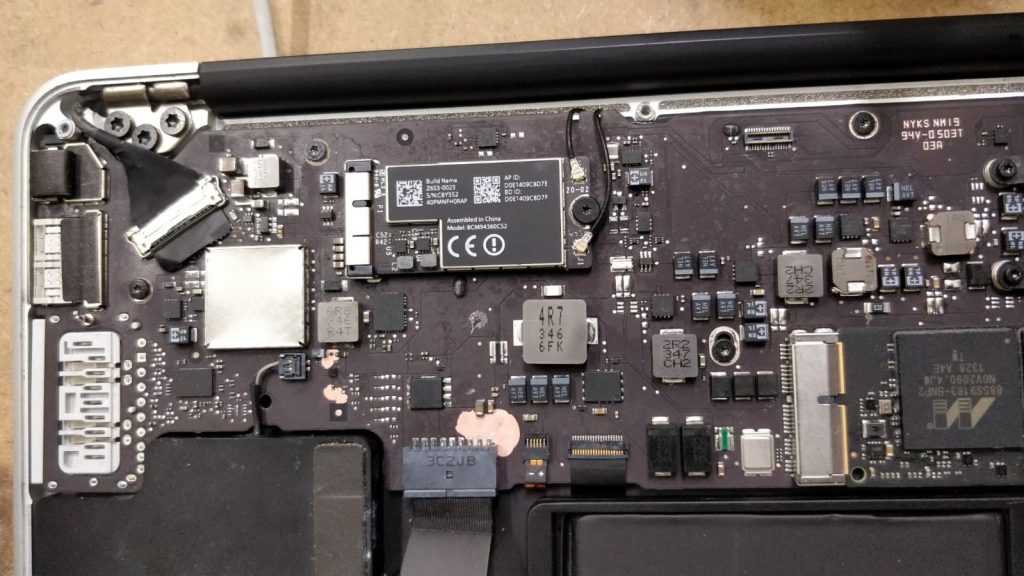 MacBook Air (13inch, Mid 2013) A1466 Logic Board Repair London